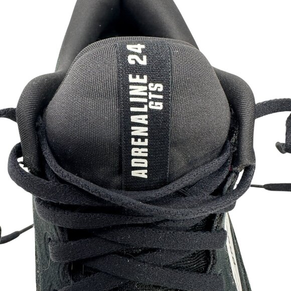 Brooks Adrenaline GTS 24 Running Shoes Black White Women's Size 7.5 Wide (D) - Picture 10 of 13